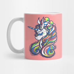 Snowcone Unicorn Mug